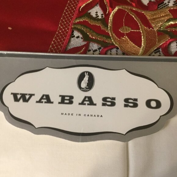 VINTAGE New Wabasso  fashion set made in Canada 1 sheet 81"x104" 2 pillow slips - Picture 3 of 6